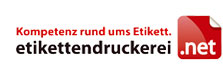 Logo des Etikettenprofis Etikettendruckerei.net aus Wuppertal